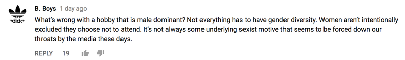Illustration for article titled The Comments On This Video About A Lack Of 'Car Girls' Are Why There's A Lack Of Car Girls
